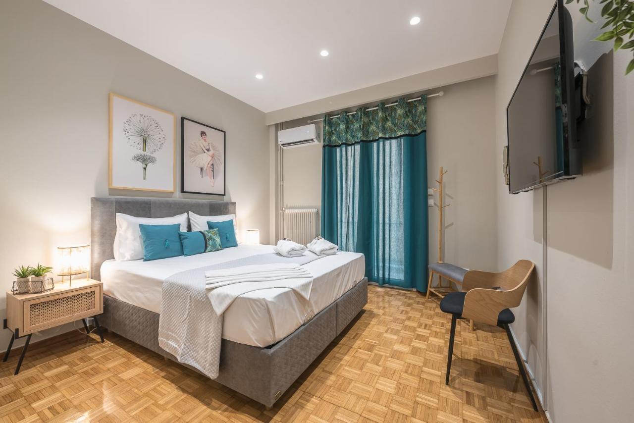 Elegant Mavili Suite By Cloudkeys Ateny Zewnętrze zdjęcie